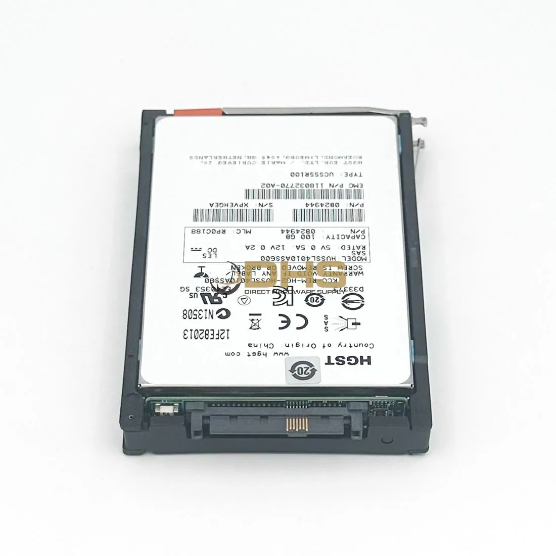 EMC - 005049296 - EMC 100GB 6G 2.5" SAS SSD