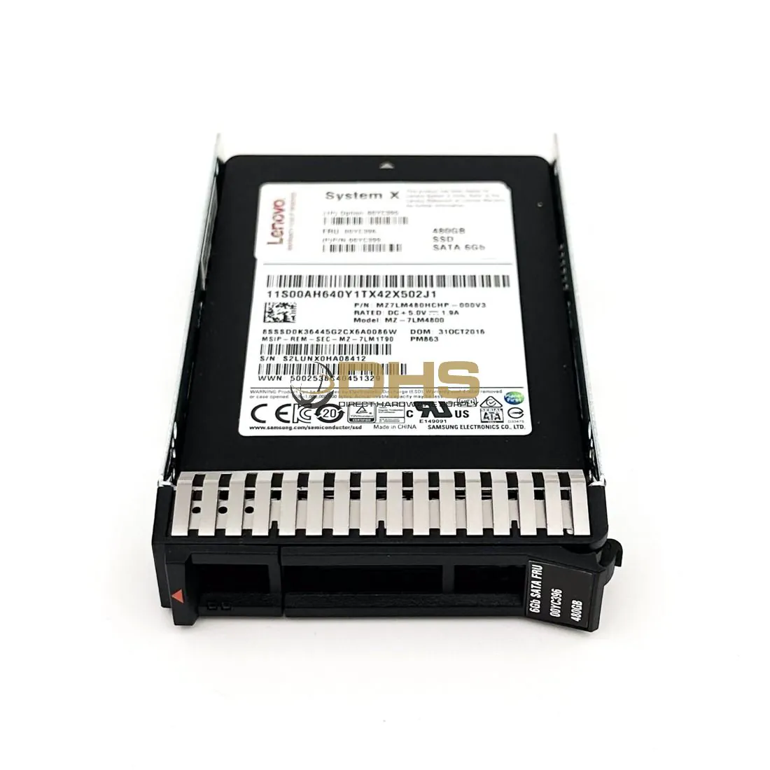 LENOVO - 00YC399 - 480GB Enterprise Entry SATA G3HS 2.5" SSD