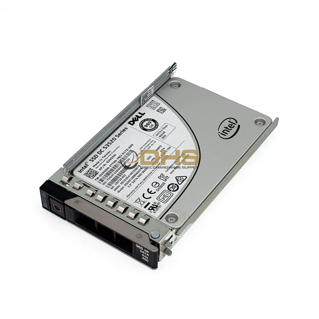 DELL - 0VXG5N - 960GB SSD SATA Read Intensive 6Gbps 512n 2.5in Flex Bay Drive, S3520, 1 DWPD