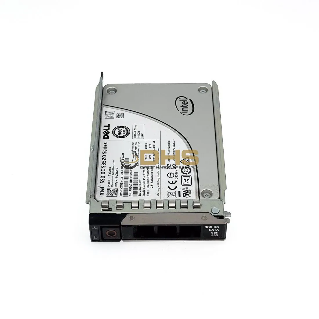 DELL - 0VXG5N - 960GB SSD SATA Read Intensive 6Gbps 512n 2.5in Flex Bay Drive, S3520, 1 DWPD